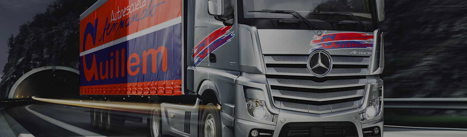 carnet camiones Autoescuela Fernando Guillem